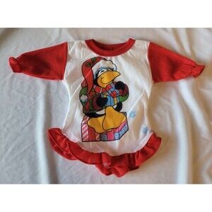Vintage Sydel Toy Doll Fits Cabbage Patch Dolls Christmas Penguin Long Sleeve To